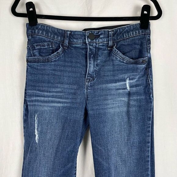 Democracy “Ab”solution Distressed Slim Denim Jeans - Women’s 6 - Picture 3 of 8
